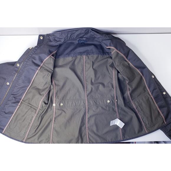 J. CREW Women's Size Medium Downtown Field Utility Jacket Hunter Green in VGUC - Picture 3 of 15